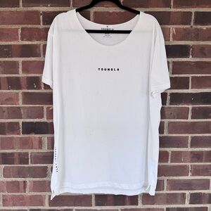 Young LA White T Shirt Short Sleeve Men’s Size Medium